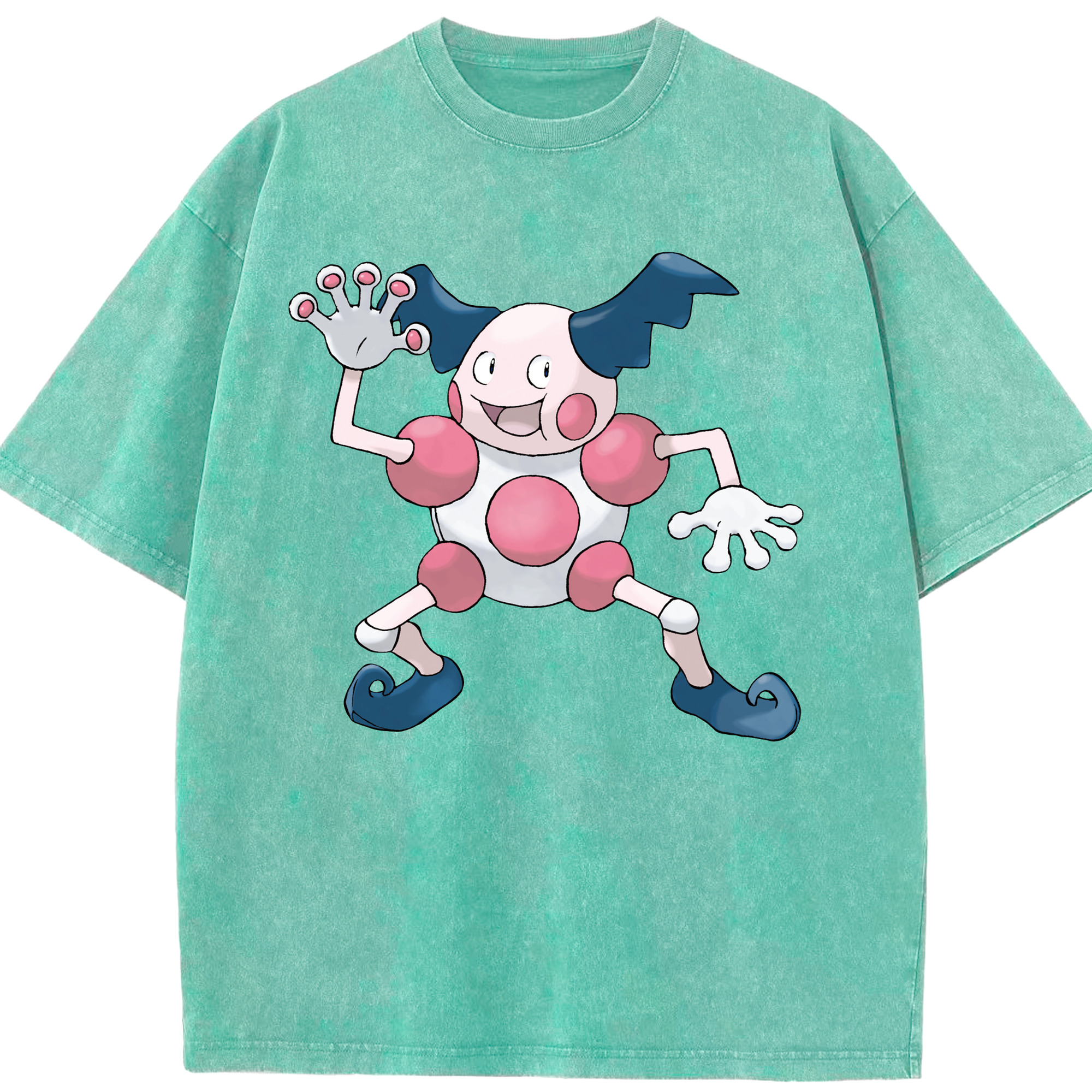 （画像用） ポケットモンスター Pokémon 綿100% ヴィンテージ風 半袖Tシャツ（フロントプリント）
